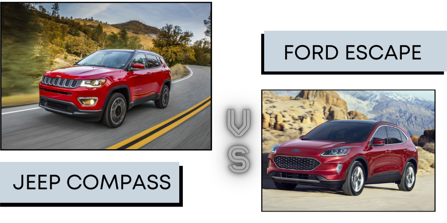 2021 Jeep Compass 2021 Ford Escape Comparison in Bay City, MI