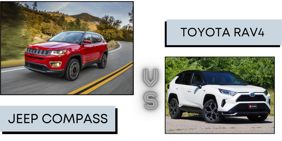 2021 Jeep Compass 2021 Toyota RAV4 Comparison in Bay City, MI