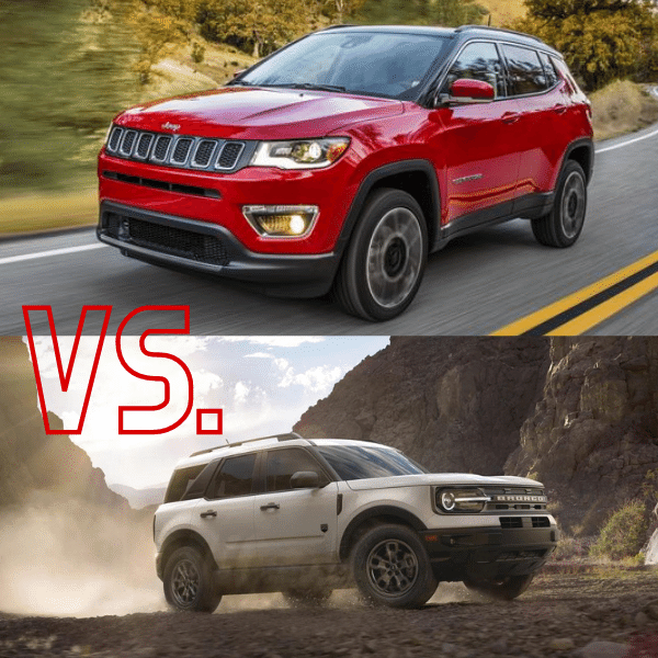 2022 Jeep Compass / 2022 Ford Bronco Sport Comparison at Thelen Chrysler Dodge Jeep Ram in Bay City, MI