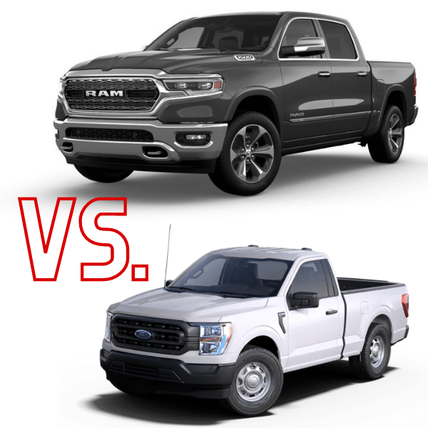 2022 Ram 1500 / 2022 Ford F-150 Comparison at Thelen Chrysler Dodge Jeep Ram in Bay City, MI