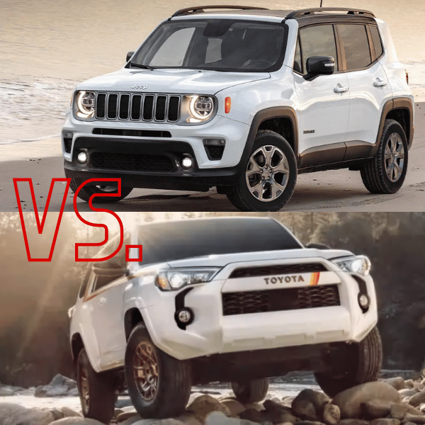 2023 Jeep Renegade Compared to 2023 Toyota 4Runner