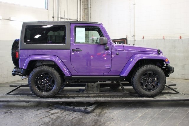 Gently used 2016 Jeep Wrangler Sahara for sale in Bay City, Michigan