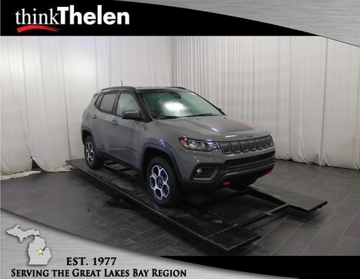 2022 Jeep Compass Trailhawk SUV at Thelen Chrysler Dodge Jeep Ram in Bay City, MI