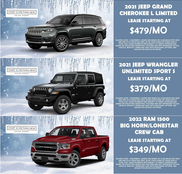 Thelen Jeep Ram January 2022 Specials
