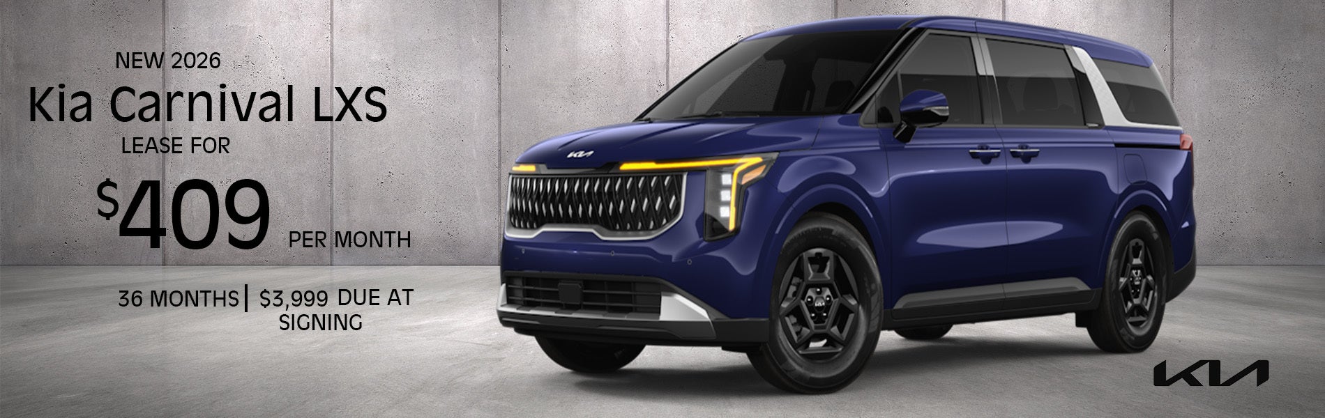 2026 Kia Carnival LXS Special