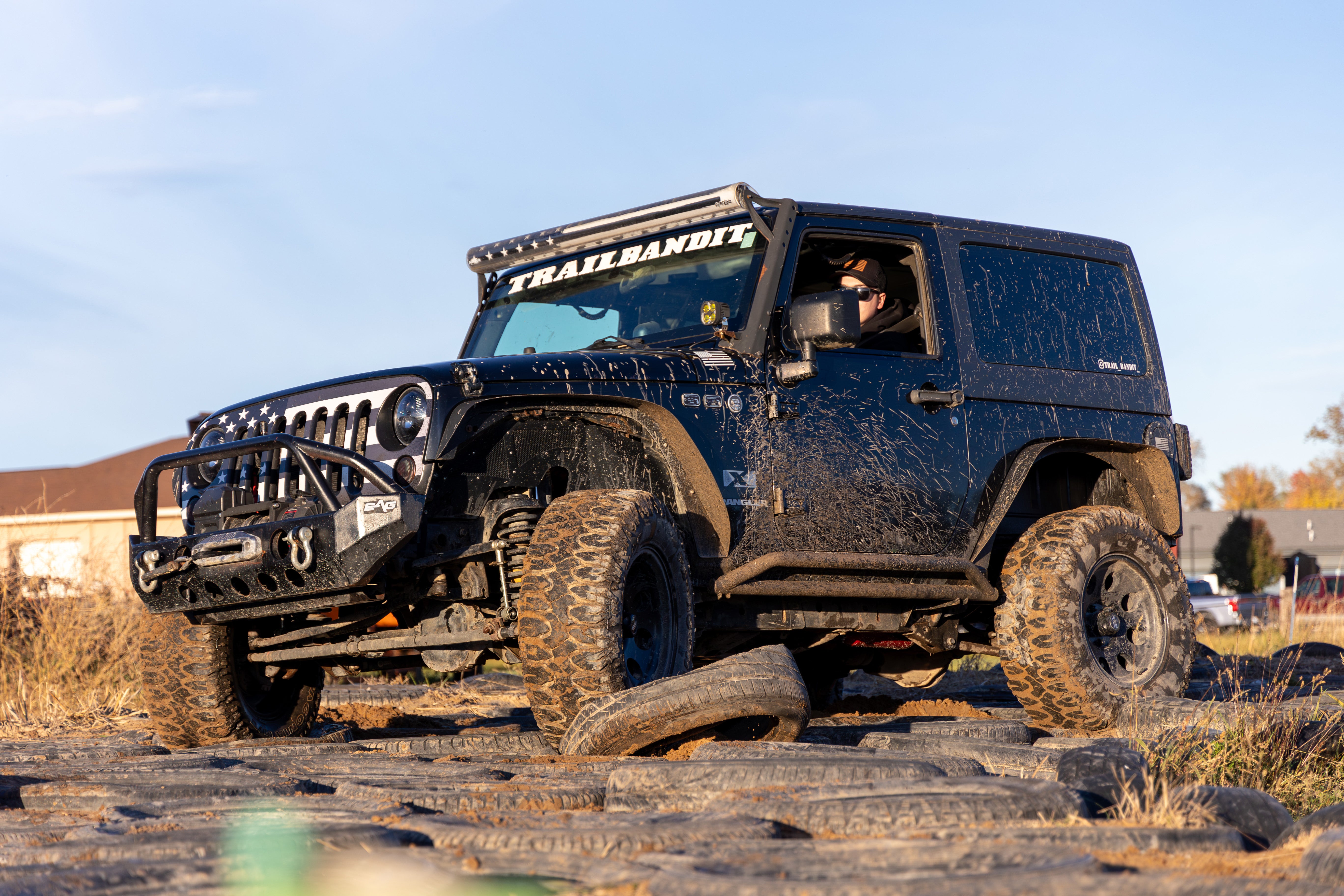 Thelen Jeep Track Tire Turn